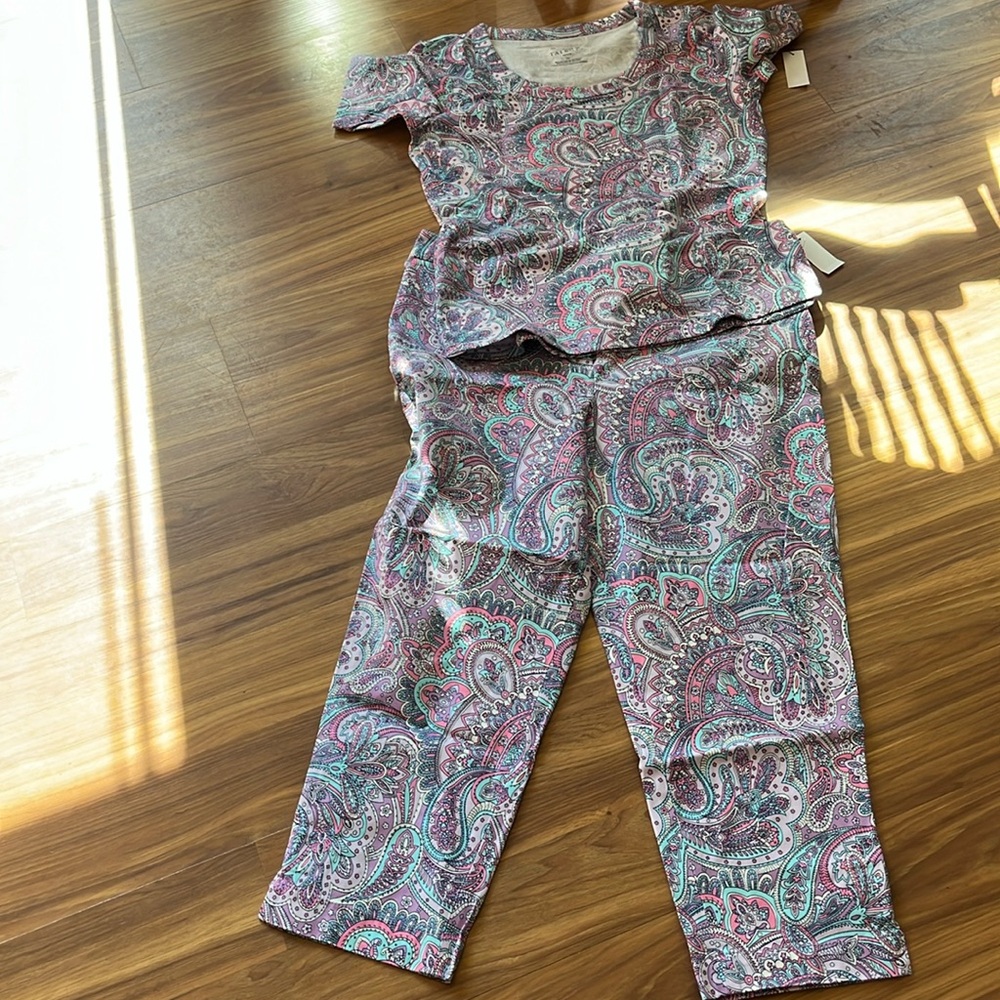 Talbots pant and shirt set NWT